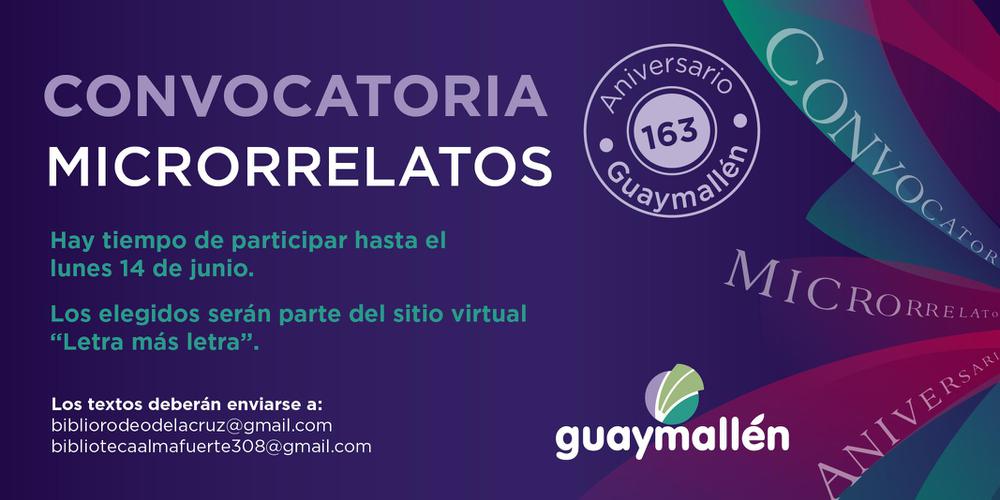 Placa convocatoria Microrrelatos