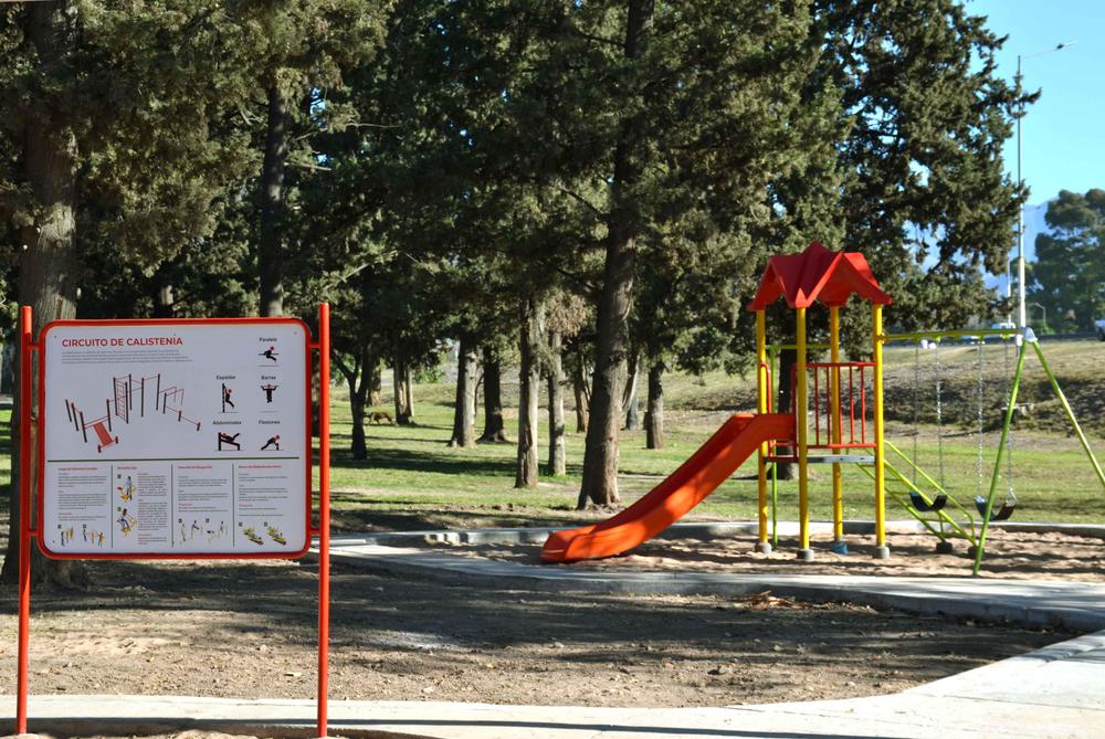 Gimnasios al aire libre Parque del Acceso Este (1)