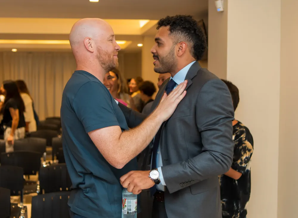 Esteban Allasino y Emiliano Tejada Montivero