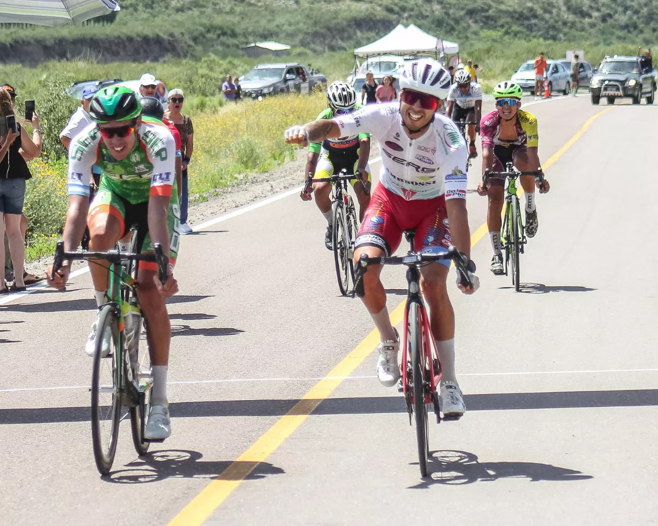 Ciclismo, Nicolás Tivani, última carrera del año