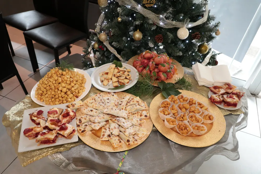 Delicias dulces italianas, elaboradas por María Teresa.