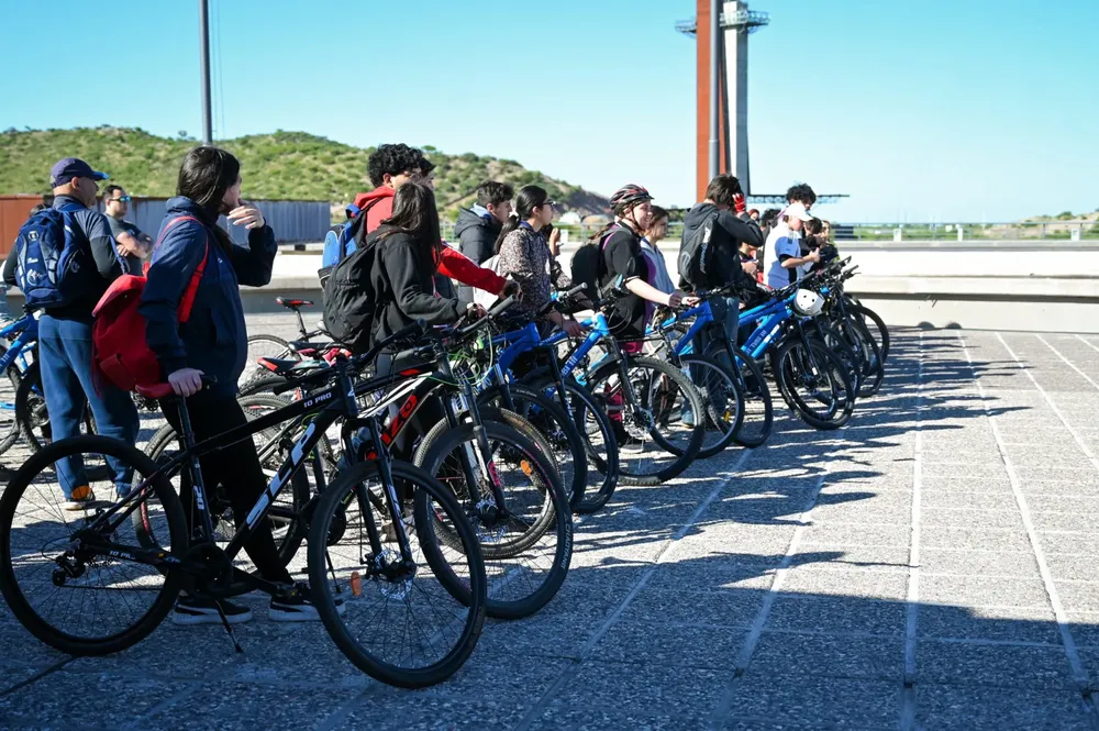 visita bici casa de gobierno