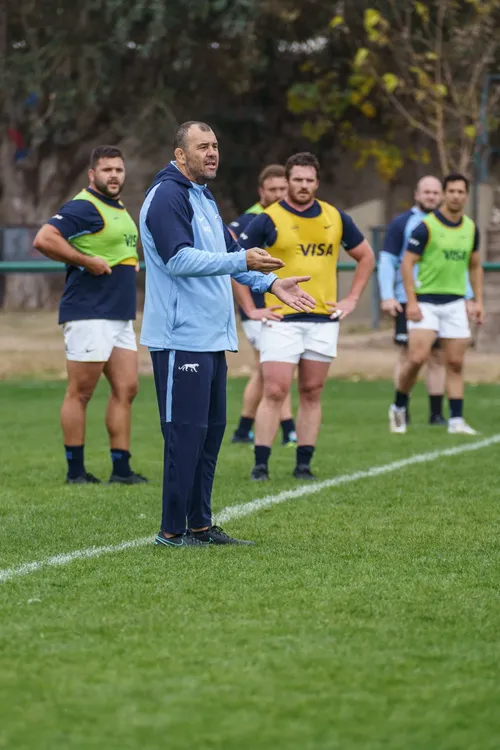 Rugby, Los Pumas entrenan