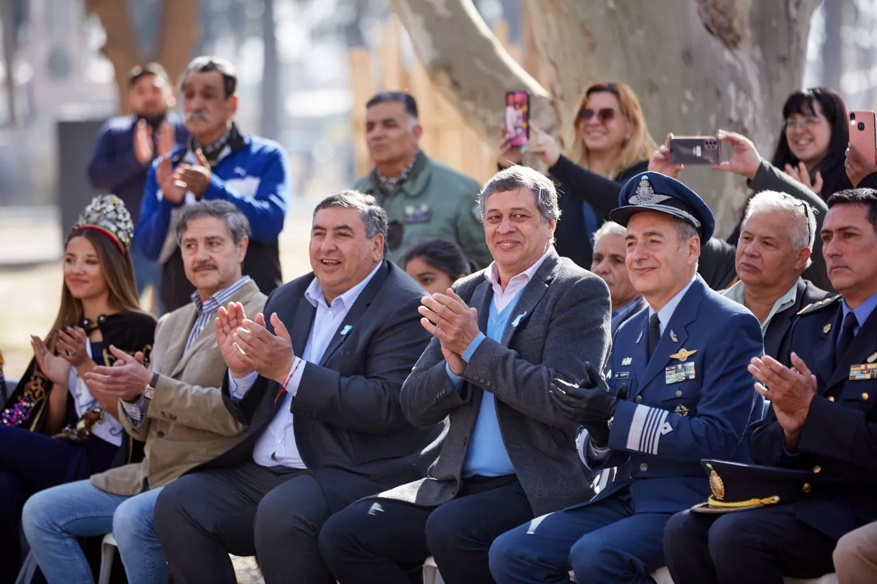 Las Heras, padres combatientes
