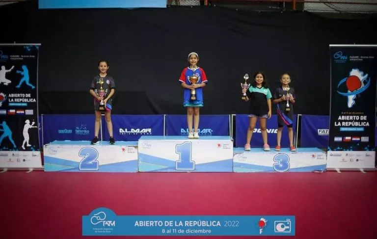 Tenis de mesa, Abierto de la Republica