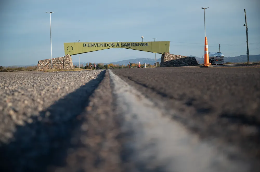 entrada ruta San Rafael