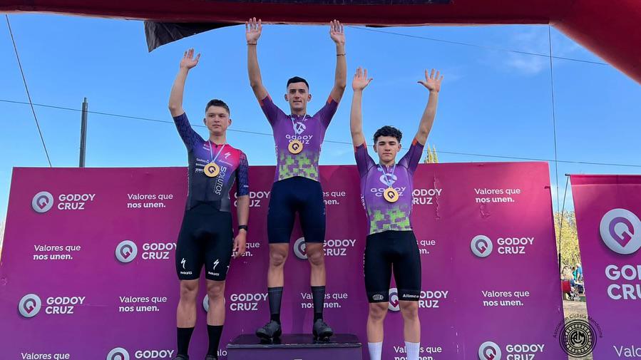 Ciclismo, podio 5ta fecha