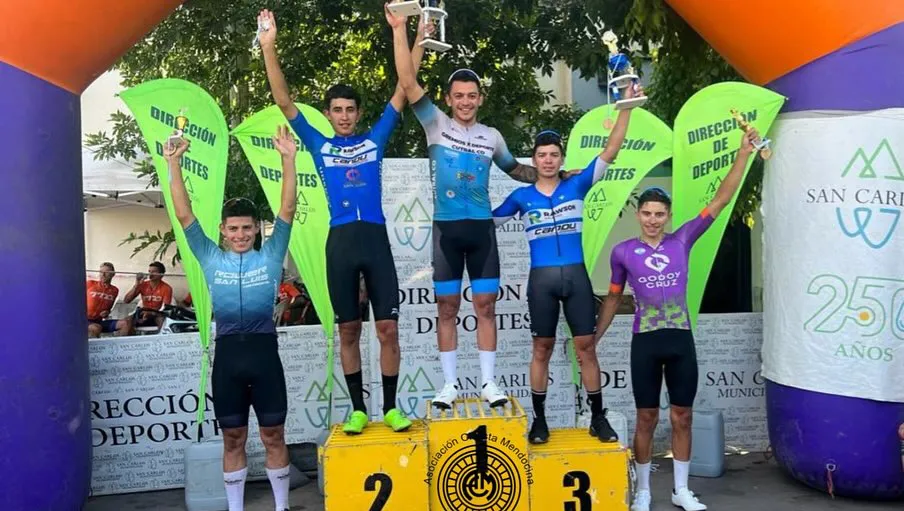 Ciclismo, podio 3ra fecha