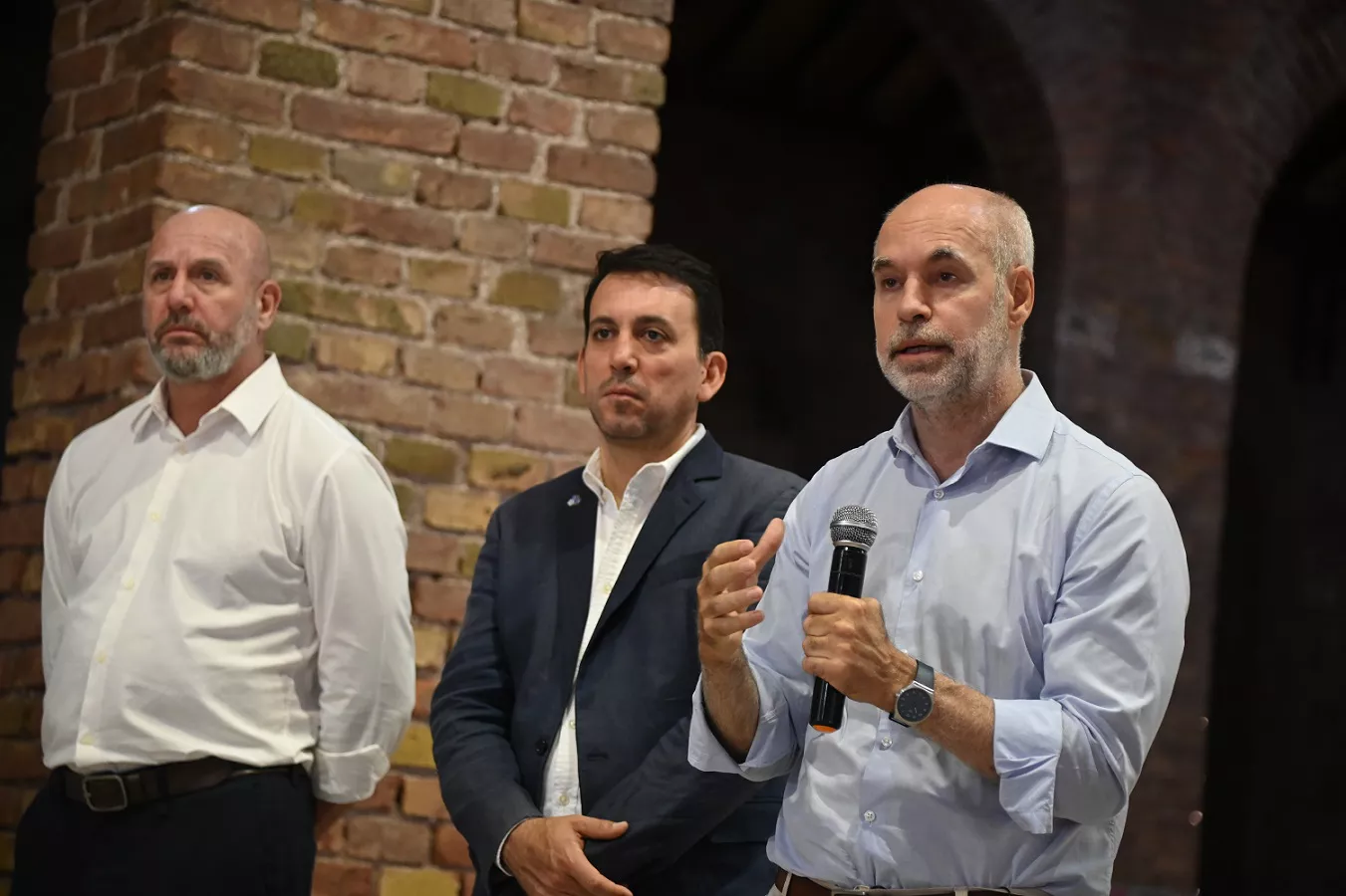 García Zalazar recibe a Rodríguez Larreta en Espacio Arizu