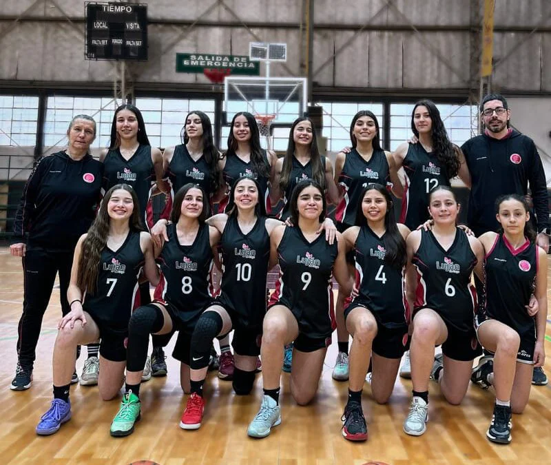 Basquet femenino, Luján Subcampeón