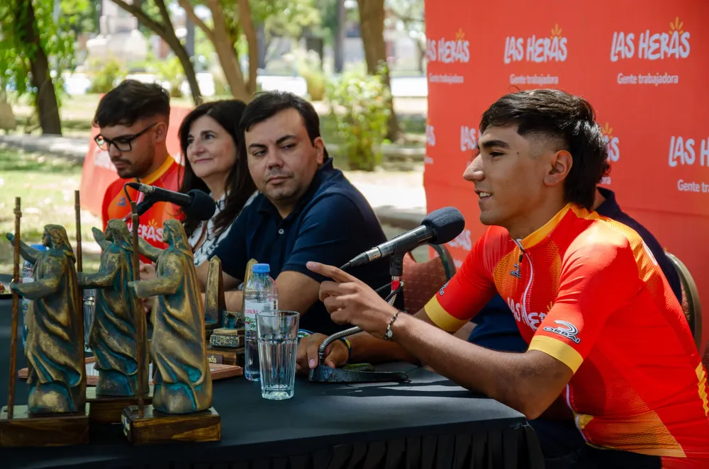 Vuelta de Mendoza, Presentación Las Heras