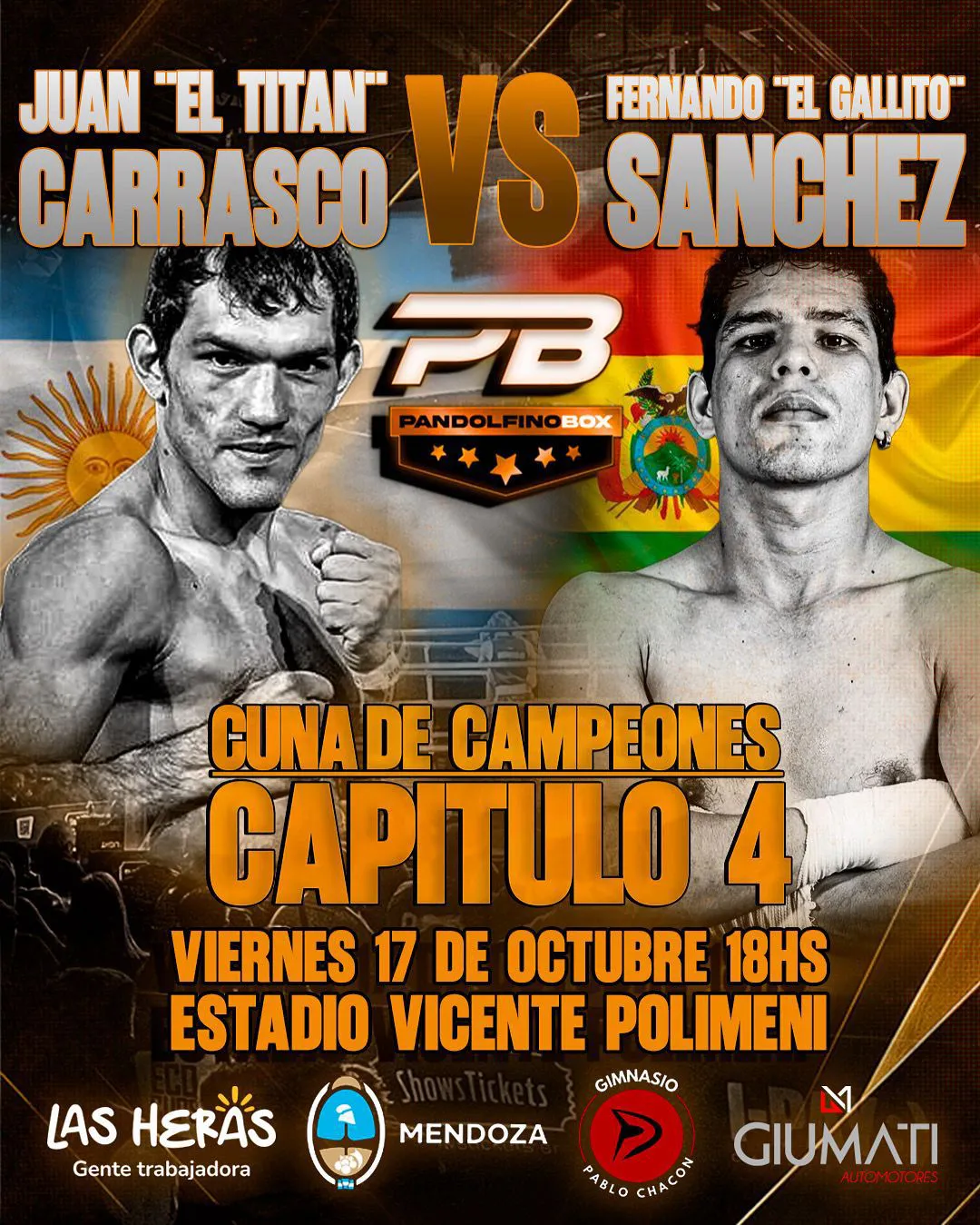 Boxeo, Cuna de Campeones 4, Vicente Polimeni