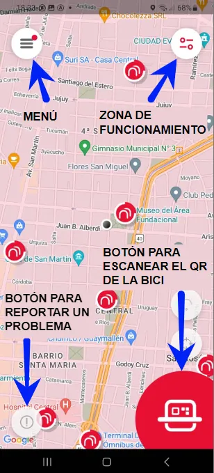 Guia de pantalla principal