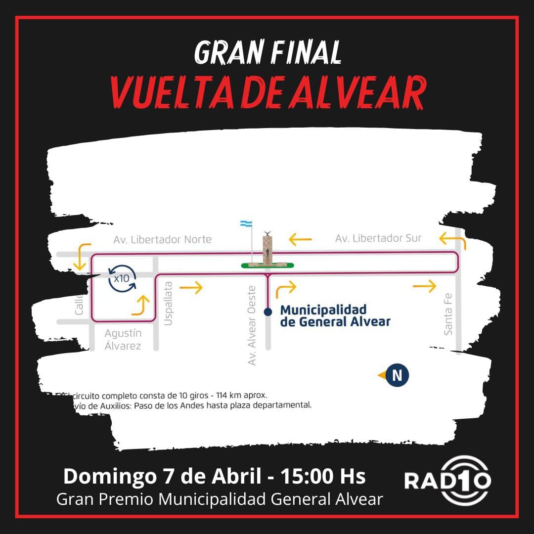 Ciclismo, Vuelta de Alvear, ultima etapa
