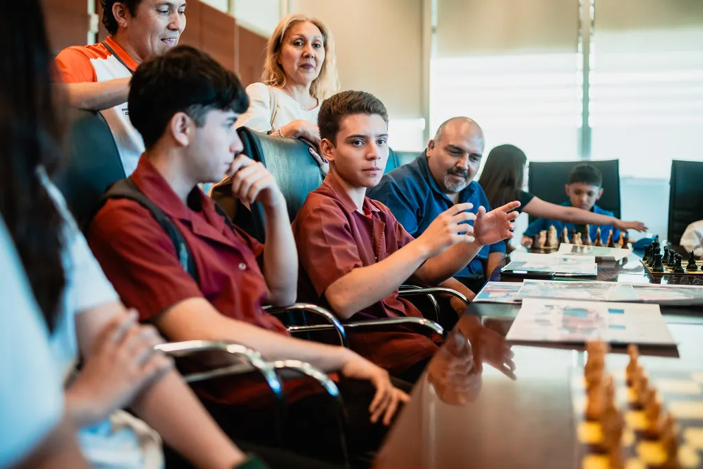 Ajedrez, San Juan, alumnos, padres y profesores