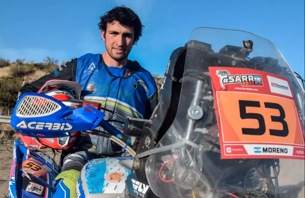 Dakar, Francisco Moreno, el mendocino subio al podio