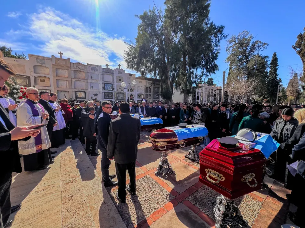 Funeral sanjuaninos muertos en tragedia aérea de Ischigualasto