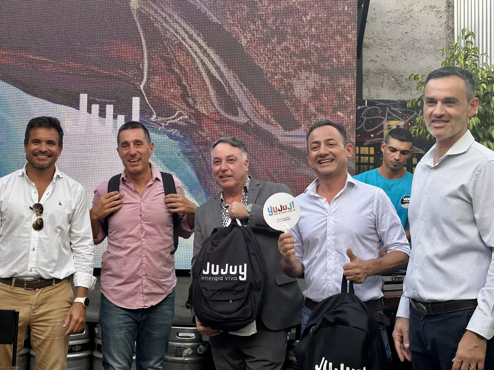 Federico Posadas, Javier Espina, Marce Montenegro, Felipe Rinaldo y Luciano Córdoba