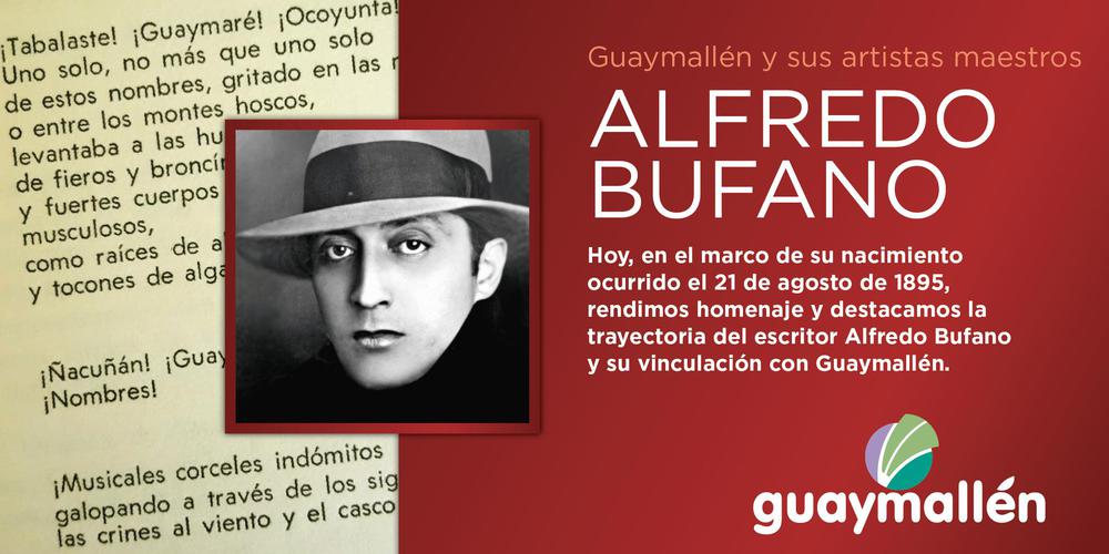 (1) Artistas maestros- Alfredo Bufano (placa)
