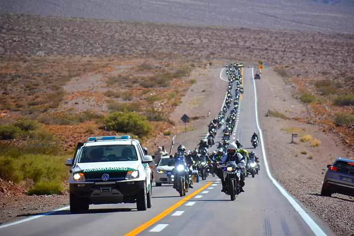 Motos, Mendoza, encuentro internacional