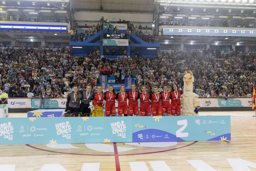 Hockey sobre patines, España bicampeonas