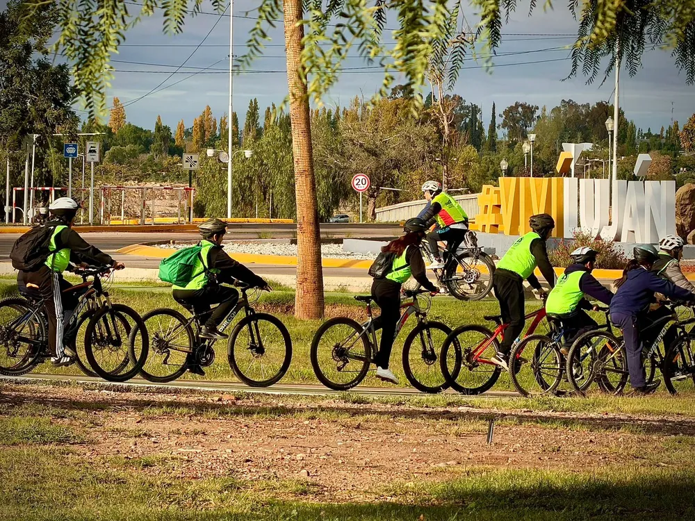 Bicicleteada escolar 2026 Luján de Cuyo