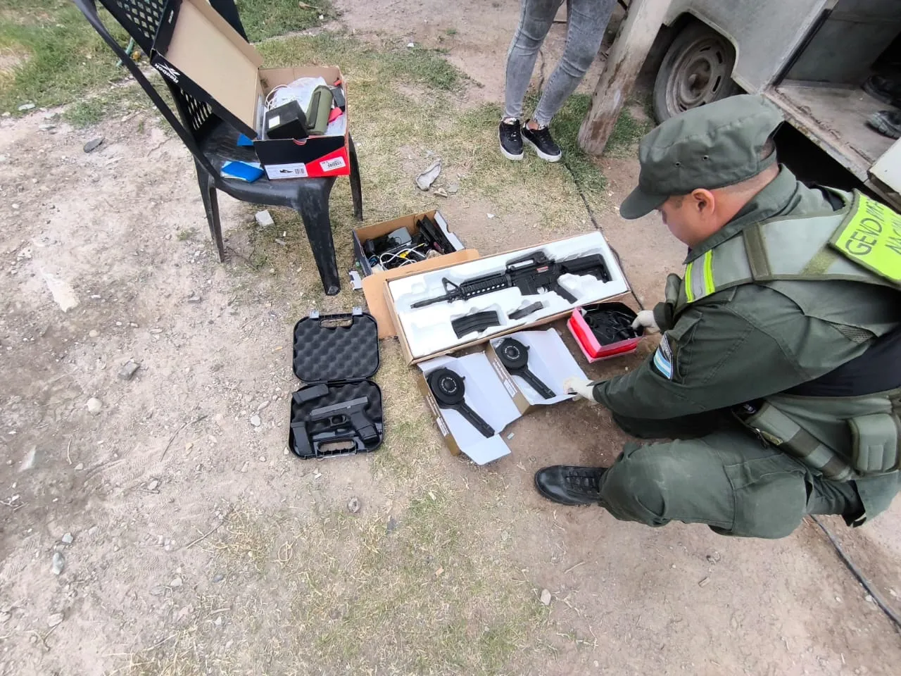 Mendoza 6 detenidos allanamientos (29)