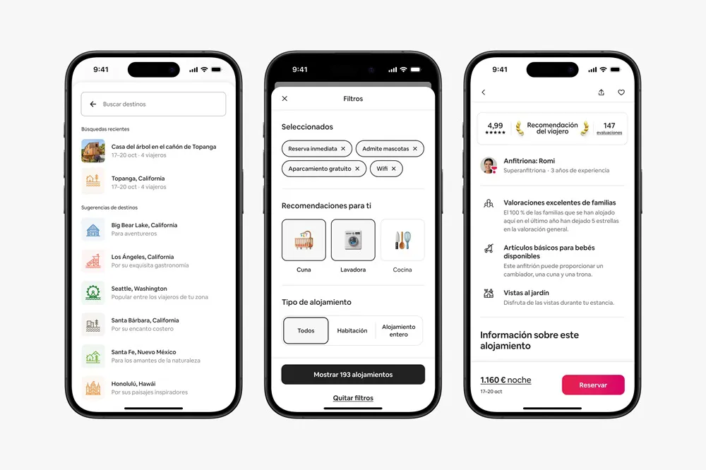 Upgrades para huéspedes