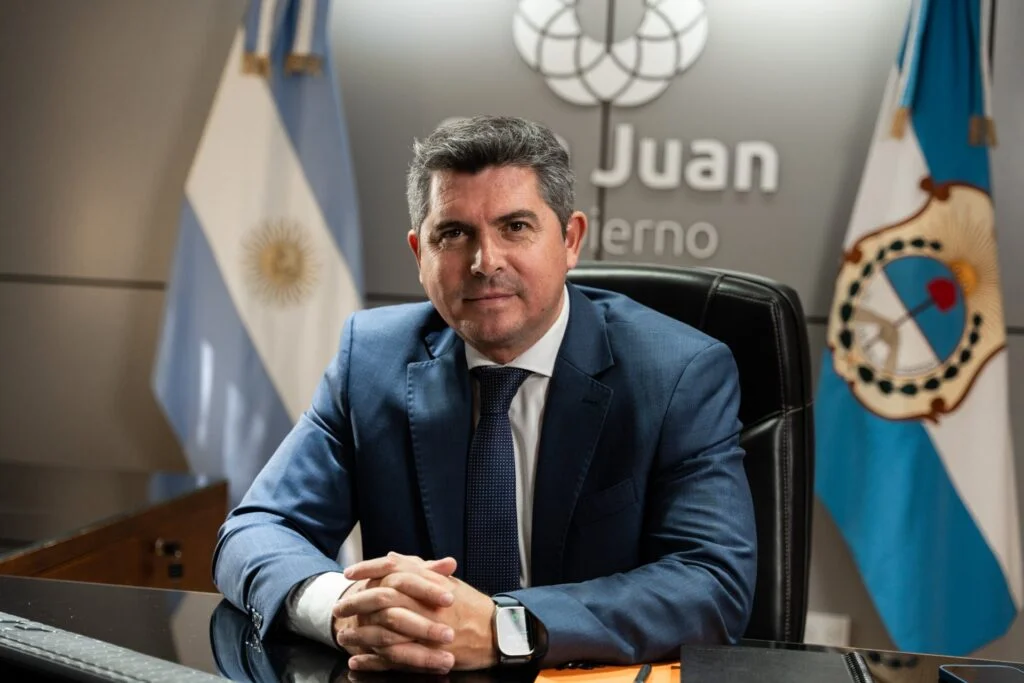 marcelo orrego gobernador de San Juan