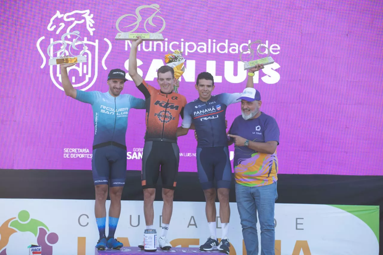 Vuelta del Porvenir, podio 2da etapa