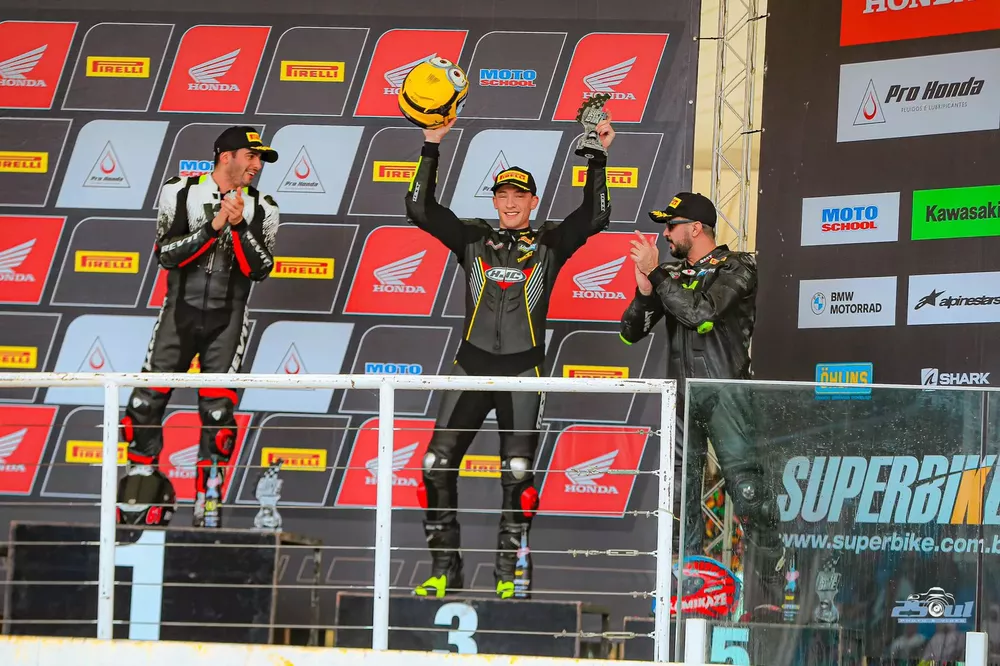 Superbike, Podio del mendocino Pandolfino