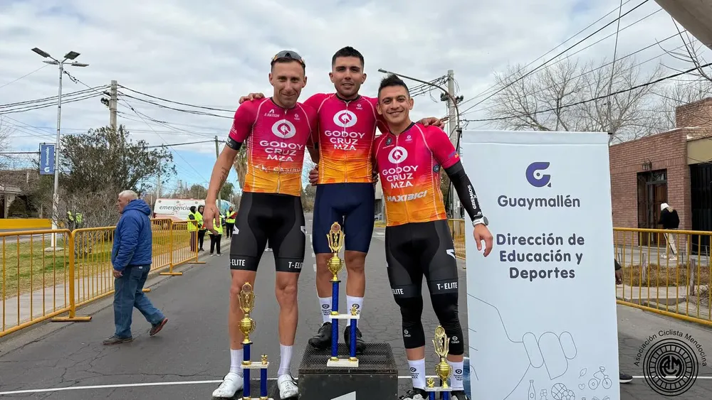 Ciclismo, podio 1ra fecha