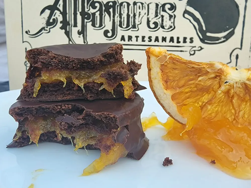 alfajor de naranja