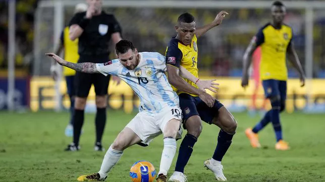 Eliminatorias, Ecuador 1- Argentina 1