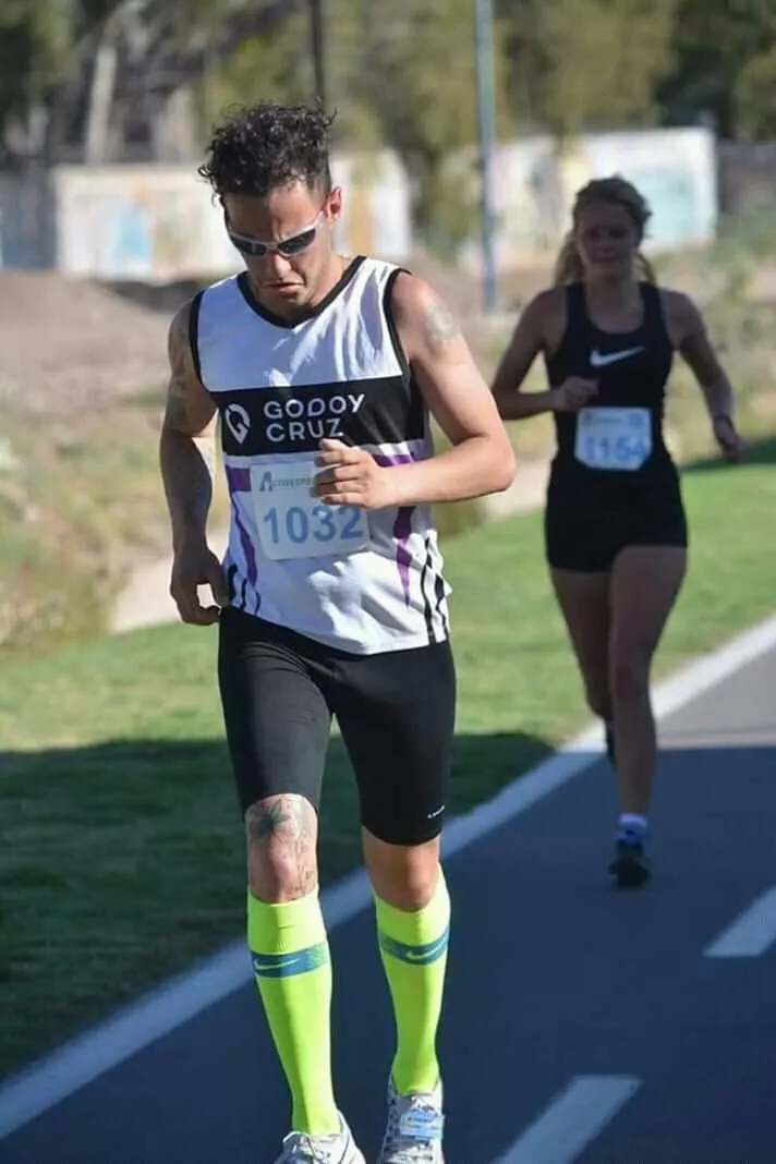 Cocho Lémoli, padre, trabajador y maratonista