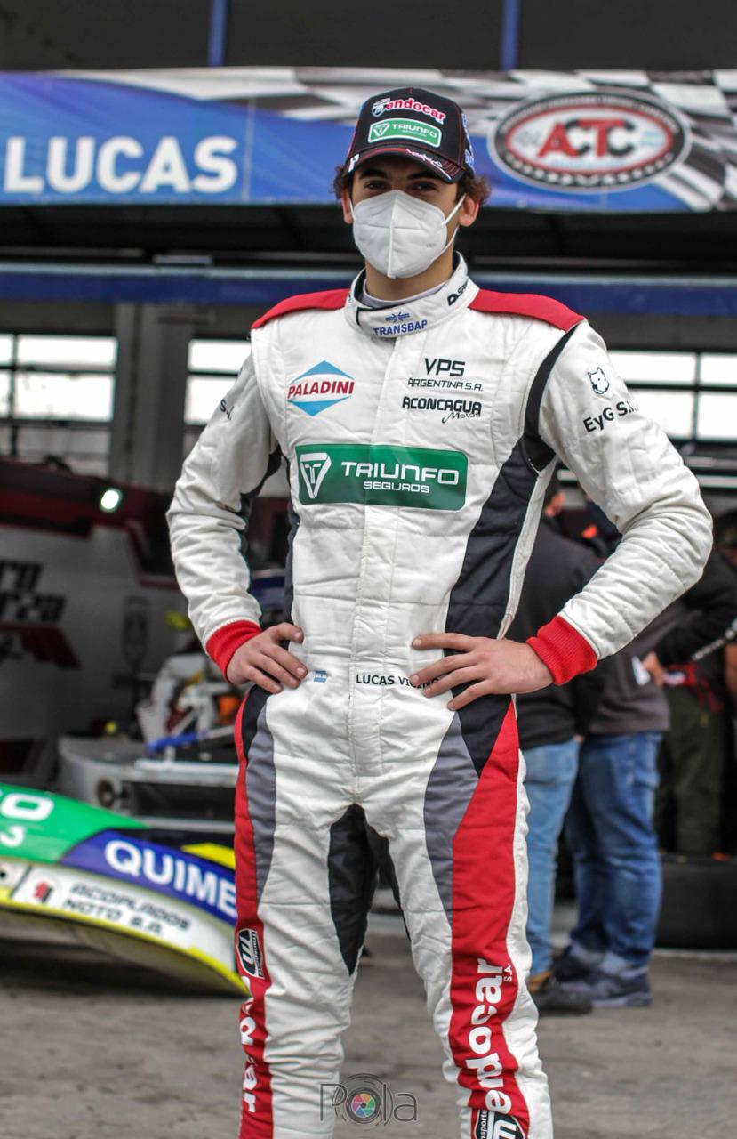Lucas Vicino en el TC Mouras en La Plata