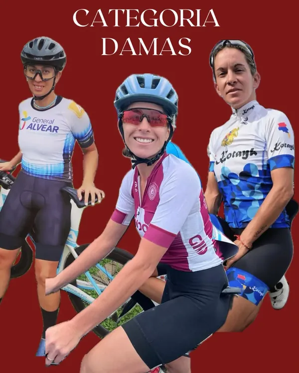 Ciclismo, Argentino de ruta, damas