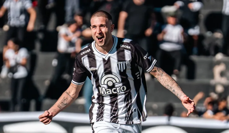Gimnasia y Esgrima, Agustin Modica goles por duplicado