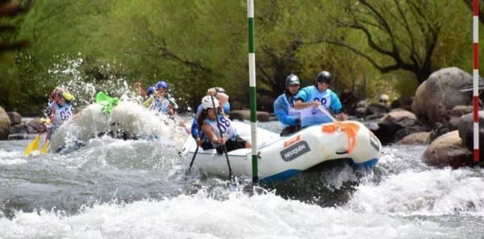 Rafting, Campeonato Argentino, Potrerillos y Rio Atuel