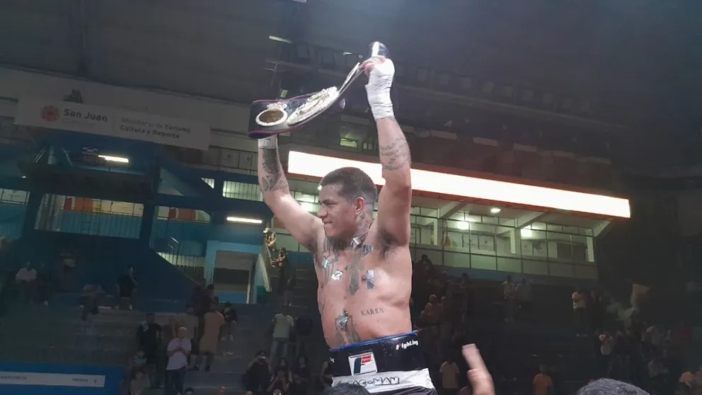 Ezequiel Fernandez, última pelea del Pac Man