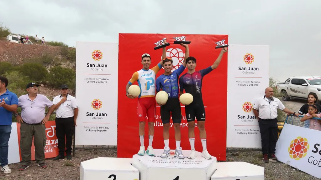 Vuelta a San Juan, podio 2da etapa