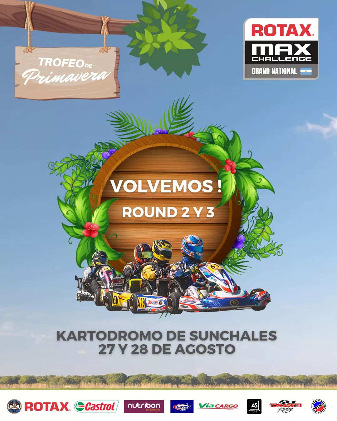 Karting, afiche