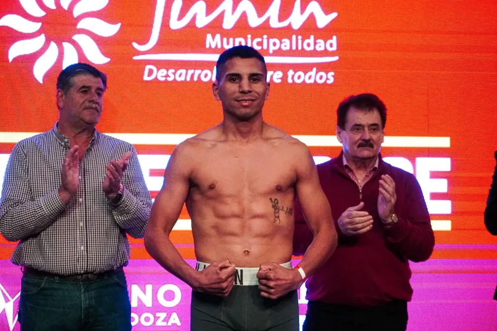 Boxeo, Maxi Segura, pesaje
