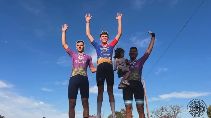 Ciclismo, podio carrera 8va 2024