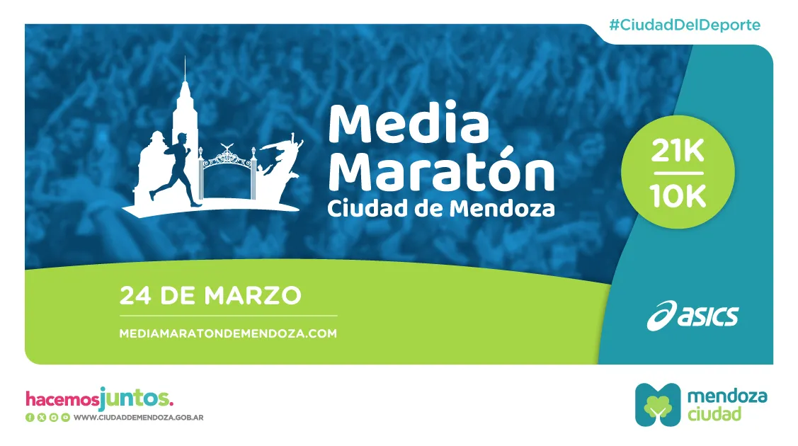 Media Maratón, afiche