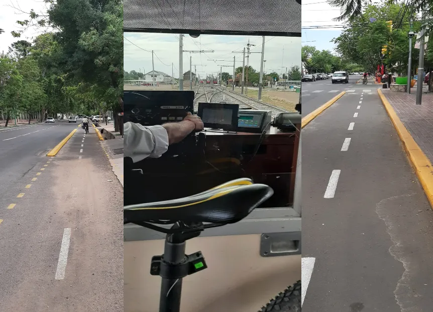 ciclovia  metrotranvia ciclovia  metrotranvia