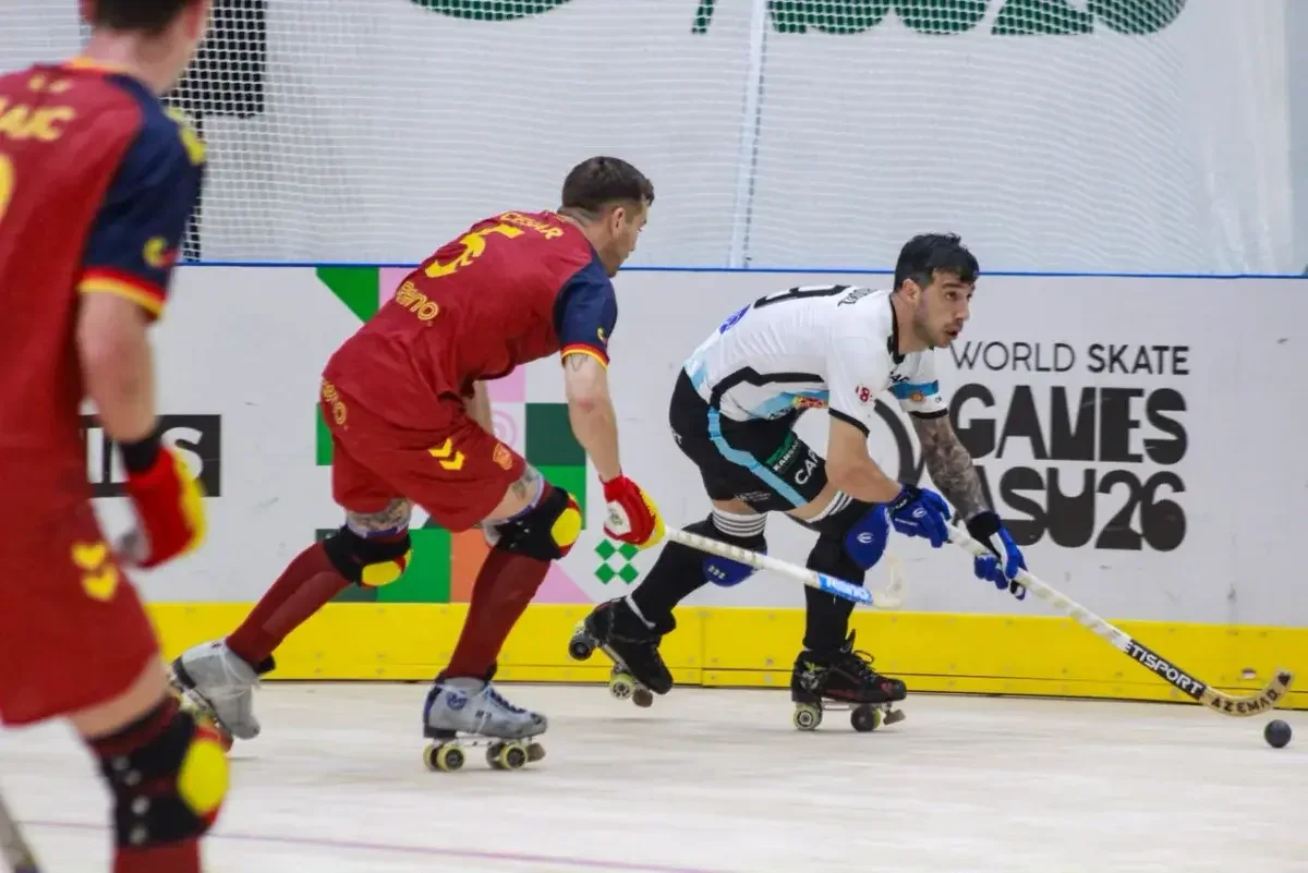 Hockey sobre patines, Argentina finalista del Mundial