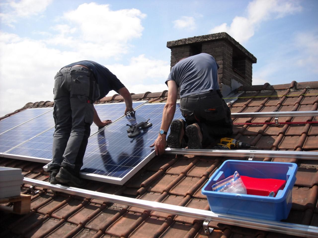 Las Heras, paneles solares hogareños