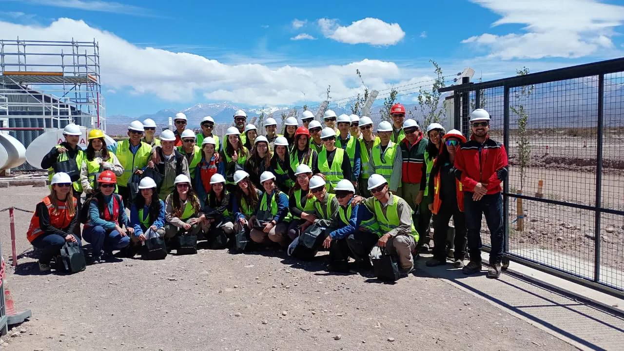 Visita de estudiantes de EPET 1 Albardón