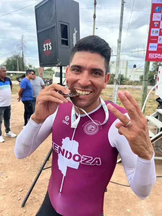 Ciclismo, Alejandro Duran, 3ro en la crono